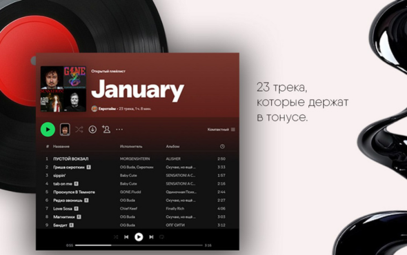#нескучай в январе. JETOUR T1, плейлист January, «Творцы совпадений» и другое